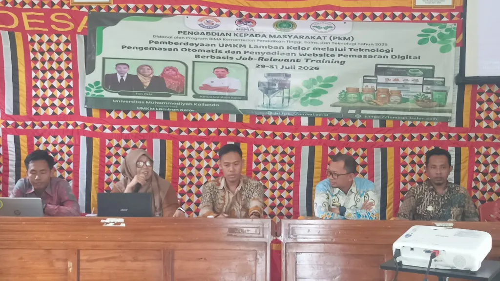 Tak Berhenti di MoU, UM Kalianda Implementasikan Program PkM untuk Perkuat UMKM Lamban Kelor di Desa Bulok